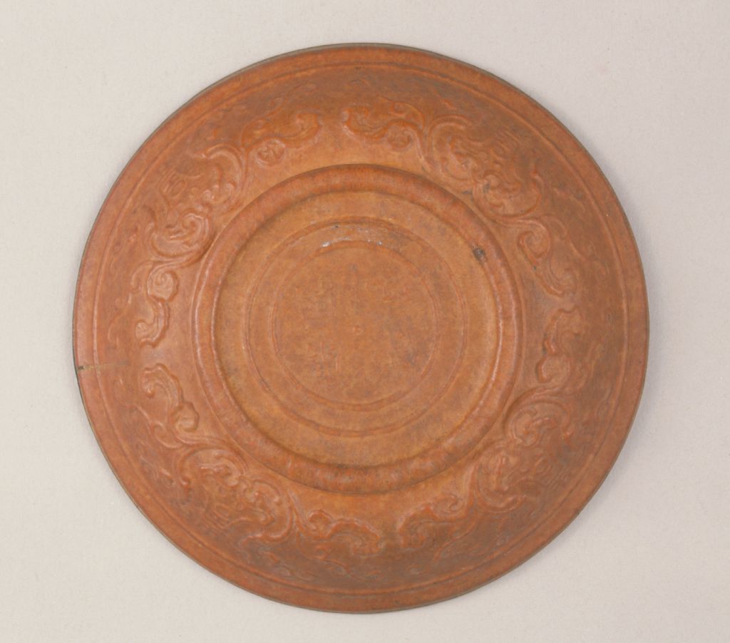 图片[3]-Pao made flower longevity plate-China Archive